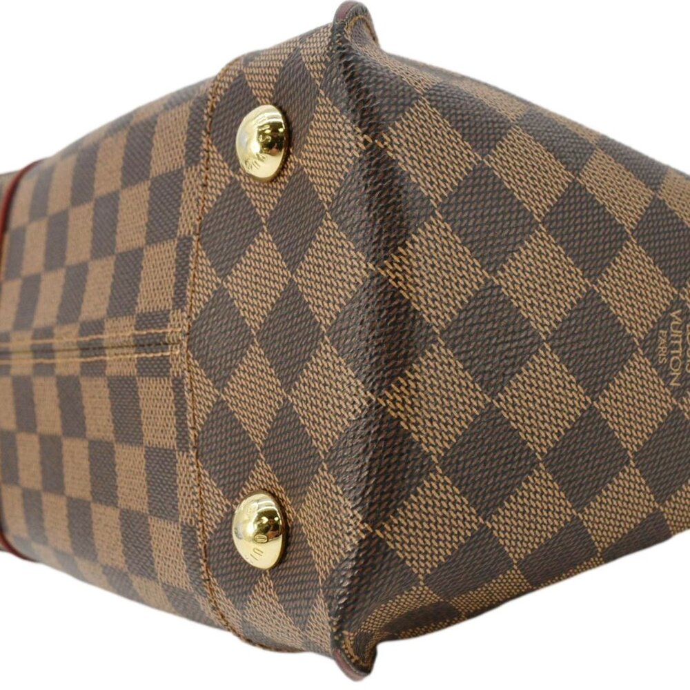 Louis Vuitton Caissa MM Damier Ebene Tote Bag Brown - Picture 8 of 13